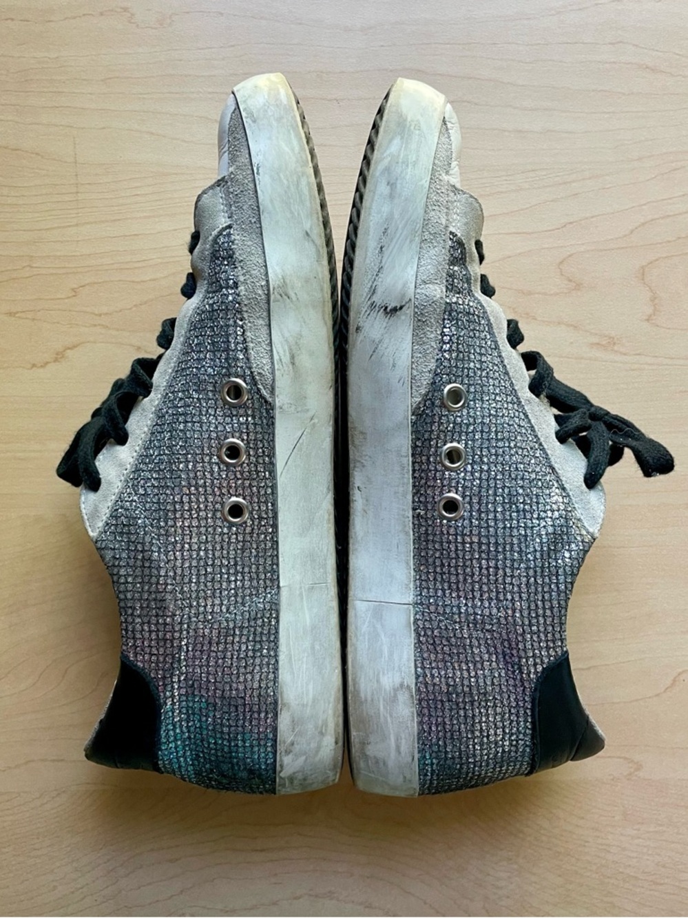 Golden Goose Superstars - Silver, black and white - Size 39 - Picture 2 of 16